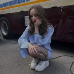Iryna Kudashova Instagram - Цікавий факт про мене : я дуже люблю сидіти навпочіпки 🌸 на цьому все ) побігла працювати 😅