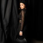 Isabeau Delatour Instagram - About yesterday @associationaem dinner with @apmmonaco 🤍 Dressed by @lanvin ( et pas peu fière 😭) 📸 @visualisation_