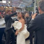 Isabeau Delatour Instagram - Look Mom, I did Cannes with @lorealparis 🥹😭😭❤️ #lorealparismakeup #lorealpariscannes #haircare #lorealparishaircare