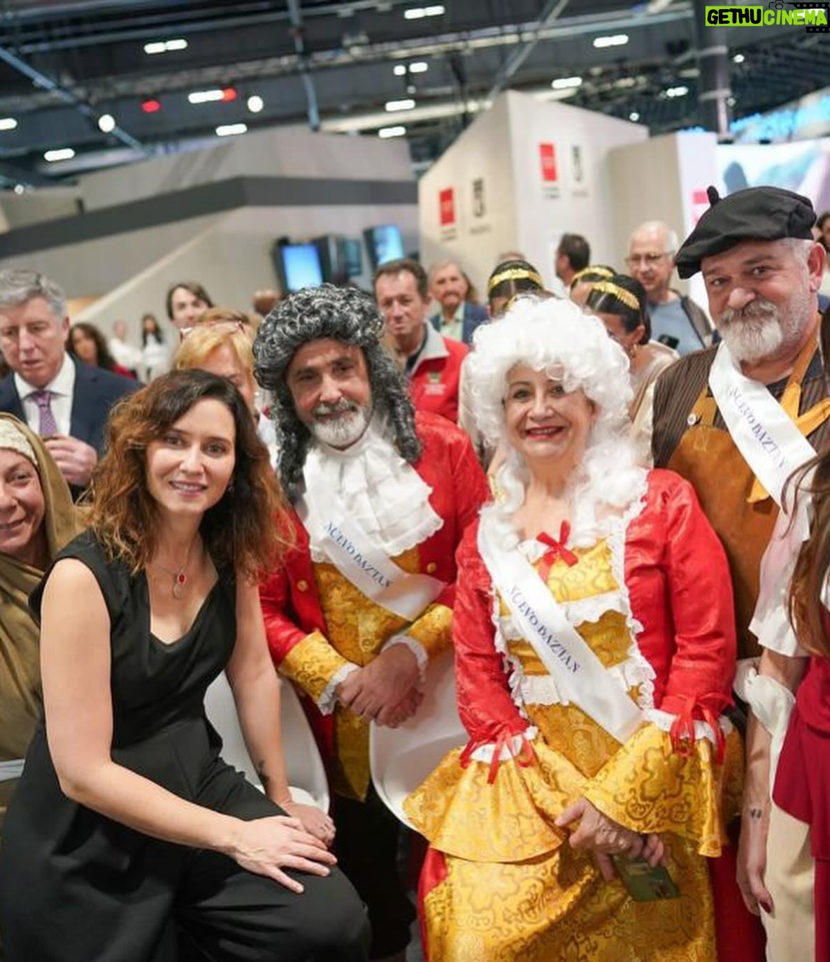 Isabel Díaz Ayuso Instagram - El mejor Madrid celebra en #FITUR2024 su momento récord de turismo. En gasto, visitas internacionales, congresos, exposiciones, cultura, gastronomía, compras, eventos, musicales y 179 maravillosos municipios. Para todos los gustos y colores.