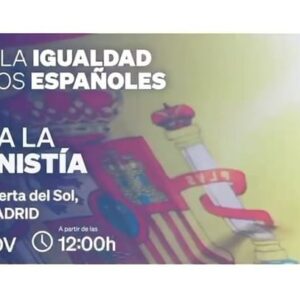 Isabel Díaz Ayuso Instagram - España no es negociable. Este 12 a las 12 en la Puerta del Sol.