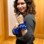Isabel Díaz Ayuso Instagram - Un gesto solidario en el Día Mundial del Cáncer Infantil en apoyo a los pequeños guerreros y @fundacionaladina. #PañueloChallengeAladina
