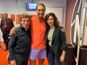 Isabel Díaz Ayuso Instagram - Madrid, contigo. Hasta siempre y gracias por tanto @rafaelnadal 🇪🇸