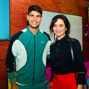 Isabel Díaz Ayuso Instagram - Un orgullo verte ganar en #Madrid, @carlitosalcarazz.