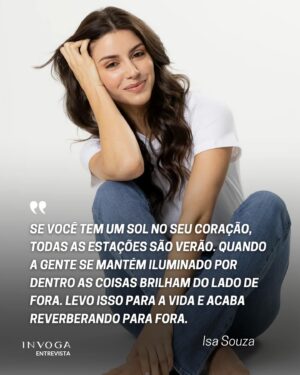 Isabela Souza Instagram - 🌟 No #Invogaentrevista dessa semana, nossa convidada é a @isasouza | A atriz falou sobre si e sua história na arte. Confira! 

Iniciou sua carreira aos 14 anos e sua primeira estreia aconteceu no Disney Channel considerado um dos maiores canais de entretenimento juvenil. Ano após ano Isa montou uma carreira de sucesso, principalmente no exterior com o público latino. Em uma linda e emocionante trajetória, recentemente, a atriz está confirmado como protagonista da nova novela do @sbt 

#isasouza #entretenimiento #fyp