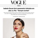 Isabela Souza Instagram - @isasouza na @voguebrasil! 🤍 Enquanto aguarda os lançamentos de "Uma Garota Comum", do Disney , e "Amor da Minha Vida", criação de Bruna Marquezine para o Star , a atriz compartilhou detalhes sobre seu casamento em uma entrevista exclusiva com a jornalista @kellenrodrigues. A cerimônia está marcada para fevereiro do próximo ano. Para saber mais, confira a matéria completa no site! 🌟 Foto: Edu Rodrigues/Dker Studio https://vogue.globo.com/noiva/noticia/2023/12/isabela-souza-fara-casamento-intimista-em-sitio-no-rio-sempre-sonhei.ghtml #isabelasouzabrunabrandaocom #isabelasouzabr2