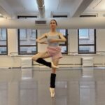Isabella Boylston Instagram - catch me doing a double in class 💁‍♀️