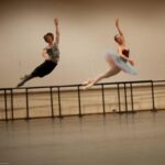 Isabella Boylston Instagram - in the basement of the Met Opera rehearsing with @vadimmuntagirovofficial and @susanjaffeofficial 💙 photos by @dariaklimentova