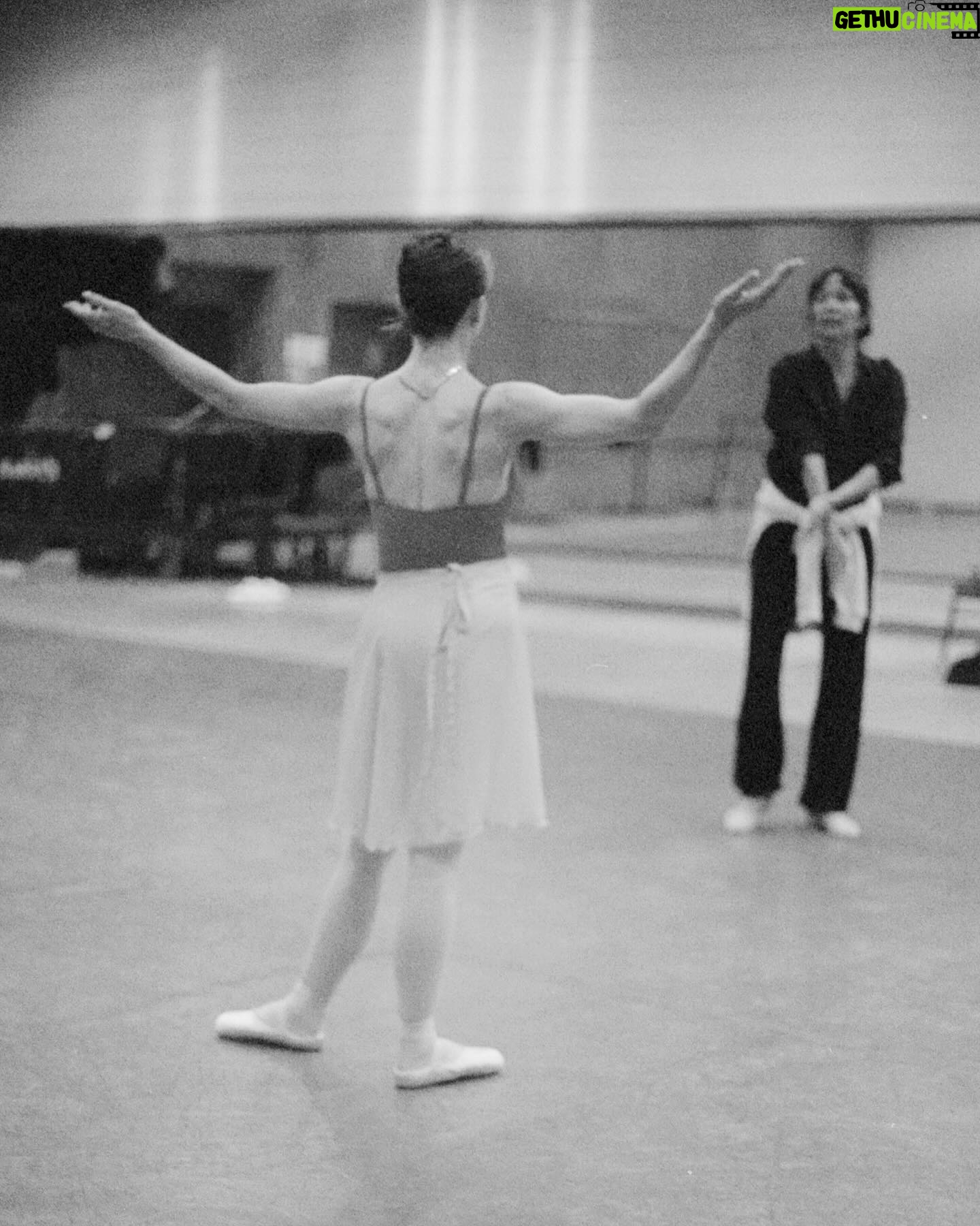 Isabella Boylston Instagram - A moment in time 🤍 @isaguerin2 @joowon_an Caught on film by @pearltakespics
