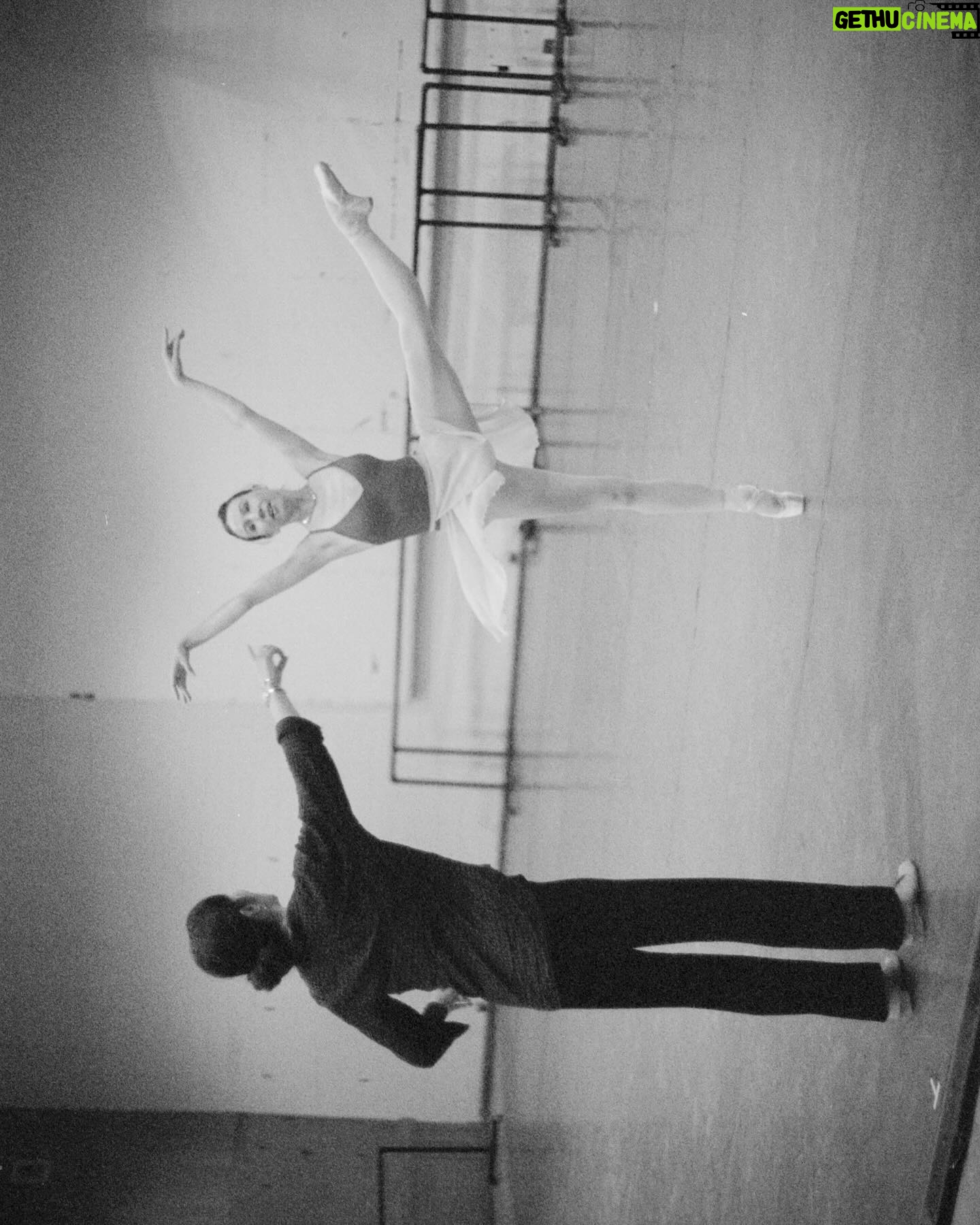 Isabella Boylston Instagram - A moment in time 🤍 @isaguerin2 @joowon_an Caught on film by @pearltakespics