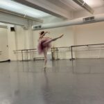 Isabella Boylston Instagram - Rehearsals last week before I was struck down by the plague 🫠