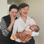 Isabella Rossellini Instagram – Visiting my twin sister Ingrid in San Francisco who just became a grandmother. Baby’s father  @ddgwilcox baby’s mother @faborn ❤️❤️❤️❤️❤️