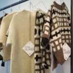 Isabella Rossellini Instagram - At the @scandinavian.house in NY we presented wool the Faroe Island. The most interesting aspect is that the wool is from sheep only found in these island . Tough sheep if a merino sheep goes to this island it will survive one week. The Faroe island sheep are double coated ( see photo the white is one of our sheep the gray long hair one of these rare animals) . The local women knit it the most skillful way … traditional and total new knits. I was enchanted by their work and this history @shisabrand @steinumknitwear @durita_thomsen @einstakt_official @naviafaroeislands @reka.official_