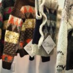 Isabella Rossellini Instagram - At the @scandinavian.house in NY we presented wool the Faroe Island. The most interesting aspect is that the wool is from sheep only found in these island . Tough sheep if a merino sheep goes to this island it will survive one week. The Faroe island sheep are double coated ( see photo the white is one of our sheep the gray long hair one of these rare animals) . The local women knit it the most skillful way … traditional and total new knits. I was enchanted by their work and this history @shisabrand @steinumknitwear @durita_thomsen @einstakt_official @naviafaroeislands @reka.official_
