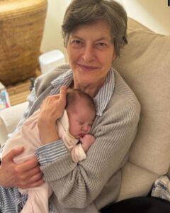 Isabella Rossellini Instagram - My twin sister Ingrid became finally a grandmother too. The baby’s name Ottavia . Francesca , her daughter , and Daniel Wilcox the proud parents . The family is growing ❤️. @ddgwilcox