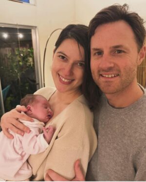 Isabella Rossellini Instagram - My twin sister Ingrid became finally a grandmother too. The baby’s name Ottavia . Francesca , her daughter , and Daniel Wilcox the proud parents . The family is growing ❤️. @ddgwilcox