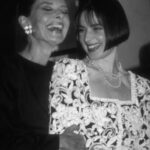 Isabella Rossellini Instagram - With Audrey Hepburn around 1990 . She was lovely, warm , fun and kind . When I met her I thought she reminded me of my mother who was as charming #audreyhepburn #ingridbergman