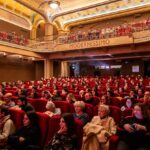 Isabella Rossellini Instagram - More photos of the cinema MODERNISSSIMO in Bologna where I presented a selection of my short films like #greenporno . I was interviewed by GianLuca Farinelli who I admire immensely for the work at the @cinetecabologna . In the first photo my arms are stretched to the armchairs with my parents names #robertorossellini and #ingridbergman , my name is in between them ❤️