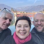Isabella Rossellini Instagram - We are in Bassano Del Grappa getting ready for the premiere of DARWIN’S SMILE @teatroremondini . In the photo with my precious collaborators Rick Gilbert and Andy Byers Bright with whom I have created all my work as a writer/director for film and theater @andy_bright_studio @ricky_g_nyc
