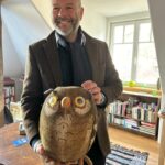 Isabella Rossellini Instagram - I was so touched to visit Konrad Lorenz’s home near Vienna . He won a Nobel prize as the founder of etology (the science that studies animal behavior) Since my father gave me K. Lorenz’s book” King Salomon’s Ring” I dreamed to become an ethnologist. I did succeed ! When I was 63 years old I completed my master degree. I am most proud of it . His charming grandson Riccardo Draghi Lorenz showed me Lorenz ‘s house, Konrad’s bedroom, clothes, toys , drawings, photos .Knowledge about animals brings to my life lenchantment and wonder. It all started with Konrad Lorenz!