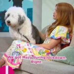 Isla Fisher Instagram - Talking about my book Mazy the Movie Star out now on paperback (with the real ⭐️ #MazyBarkingCohen)