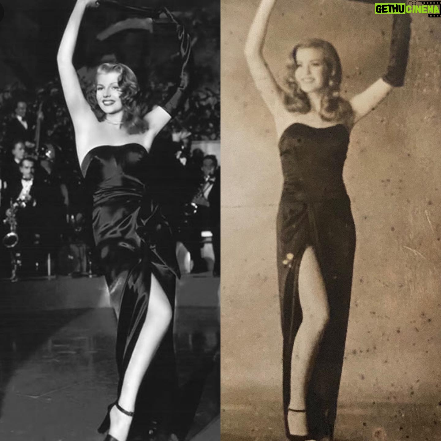 Isla Fisher Instagram - FB to my Rita Hayworth shoot 🖤#inspiration