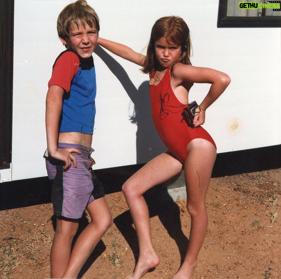 Isla Fisher Instagram - Pout - tastic Bros before toes (me and Eddie)