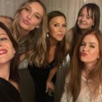 Isla Fisher Instagram - So fun to celebrate the talented and beautiful @moniquelhuillier 🖤 in London