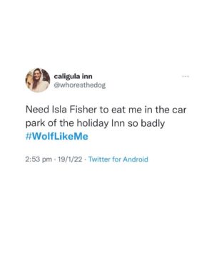 Isla Fisher Instagram - BTS Wolf Like Me 🐺
Watch us now on @peacocktv @stanaustralia