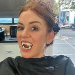 Isla Fisher Instagram - Who wants to be in my fang club?