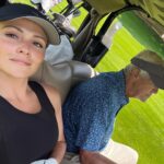 Italia Ricci Instagram - Hottest day of the summer, all of the SPF, @robbieamell III & IV, @jessedunphy, 18 holes, and not nearly enough bathrooms for ladies. Great afternoon. @jesselavercombe coming for you tonight!! #spgilgamesh