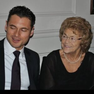 Italia Ricci Instagram - Nan and Adan at a 2016 cancer charity gala I was speaking at. He came all the way out of town from where we were shooting to support me and spent the evening making (pretty much everyone because if you knew Adan you knew the charisma, but mostly) my sweet Nanooch laugh and swoon. Both of these incredible people lost in the last year to the same disease they were helping to fight years before they’d hear the words themselves. Nothing about this makes sense.