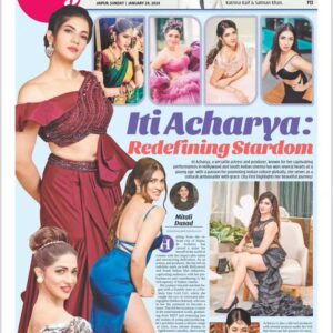 Iti Acharya Instagram - Thank you so much @firstpost for this lovely article 🥰