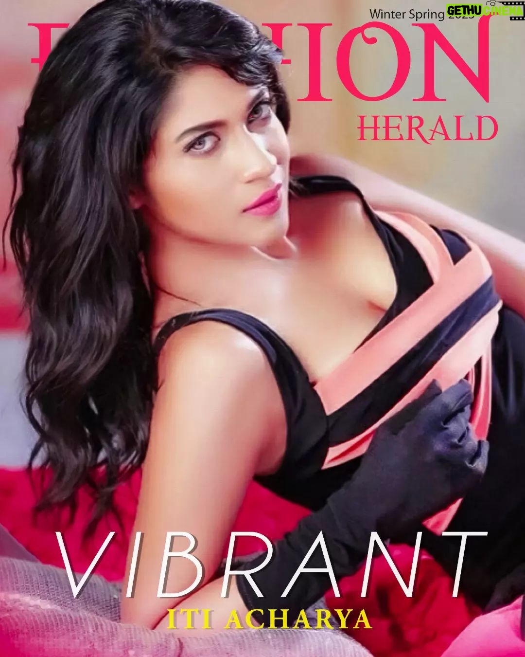 Iti Acharya Instagram - // VIBRANT // @itiacharya as our Winter Spring 2023 cover girl. Digital Partner : @youcon.digital PR By : @shimmerentertainment #feature #itiacharya #fashioneditorial #dishapatani #urfijaved #fashionphotography #fashionherald #desginerwear #sabyasachi #bollywoodhot #ManishMalhotraLabel #fabindia #anitadongre #Bollywood