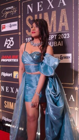 Iti Acharya Instagram - #NEXA #NEXAExperience #CreateInspire #SIIMAin Dubai
#NEXASIIMA #A23Rummy #HonerSignatis #Flipkart #ParleHideAndSeek#SIIMA2023 #A23SIIMAWeekend #SIIMAinDubai

@siimawards @nexaexperience @flipkart @a23rummy 

Wearing @mk_houseoffashions 
Jewellery @thespatika 
MUA @glamupbydivyavinay 
On camera @impressions_n_exposures @aj_creations_0