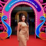 Iti Acharya Instagram – ❤️❤️❤️❤️❤️
Wearing @_ruchikothari @label_ruchikothari 
Styled by @sandeepkg85 
MUA @sandycoutinho_mua_goa 
Hair @jcb_koramangala @jeanclaudebiguineindia 
Video by @goa_photographer_candolim 
Pic by @goa_photographer_baga 

#reels #trending #golden #redcarpet #goa #filmawards #actor #reelsinstagram