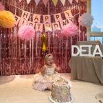 Iza Calzado Instagram – Moments from Deia’s first birthday celebration at home! 👶🏻🎂
