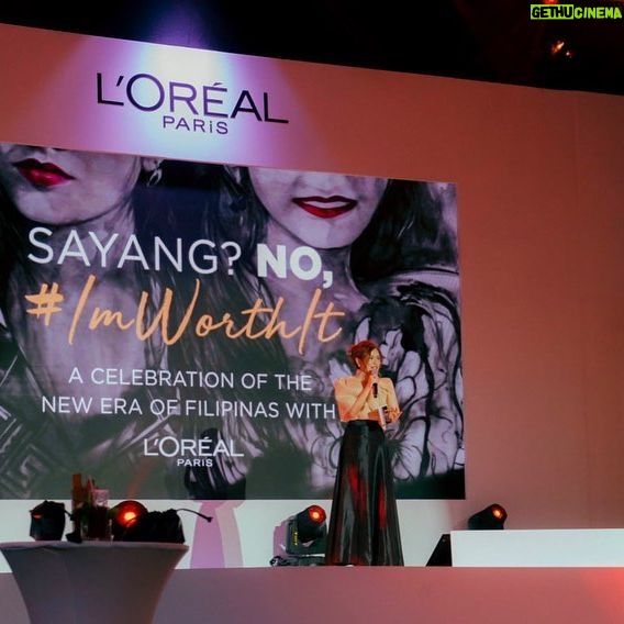 Iza Calzado Instagram - It’s been a week since the launch of the I’m Worth It campaign by L’Oreal Paris - PH and I just want to express how deeply grateful I am to be part of this campaign. From the first time the team presented the board and its local take of wanting to combat phrases like “Sayang Ka.”to finding out that I will be with amazing women like Pia, Belle and Deng until we filmed the campaign and launched the video — it all still seems surreal. I actually did not realize the kind of impact it would have until I shared my first reel talking about my story and then we had the launch a few days after. Hearing, reading the collective stories people have shared made me realise just how important the message is. Being part of this campaign gives me an opportunity to inspire others through my story. To help another woman feel valued and worthy. Grateful to the L’Oreal team for choosing me to be part of this campaign. To Litlab for creating the powerful hero film. The production staff, crew, my village who helped me look and feel incredibly worthy during the shoot and for the launch — maraming salamat! Everyone who came together to bring this campaign to life did so with so much passion that it’s palpable when you watch the video and you see the posts. This is how great things happen — when passion and purpose align. May it ripple through the heart of every Filipina as we all say “I am worth it.”