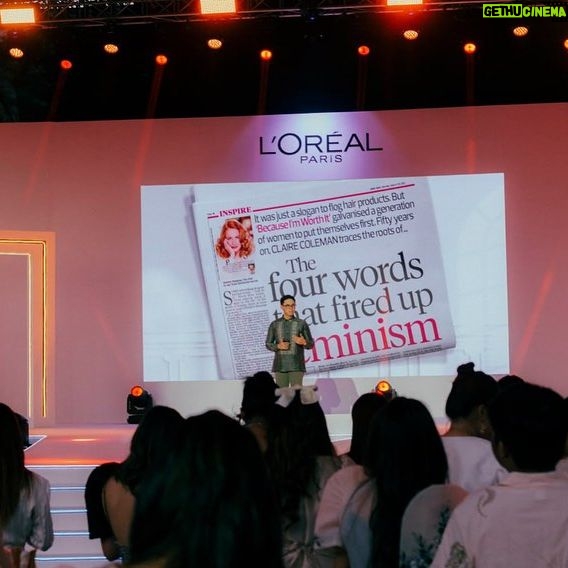 Iza Calzado Instagram - It’s been a week since the launch of the I’m Worth It campaign by L’Oreal Paris - PH and I just want to express how deeply grateful I am to be part of this campaign. From the first time the team presented the board and its local take of wanting to combat phrases like “Sayang Ka.”to finding out that I will be with amazing women like Pia, Belle and Deng until we filmed the campaign and launched the video — it all still seems surreal. I actually did not realize the kind of impact it would have until I shared my first reel talking about my story and then we had the launch a few days after. Hearing, reading the collective stories people have shared made me realise just how important the message is. Being part of this campaign gives me an opportunity to inspire others through my story. To help another woman feel valued and worthy. Grateful to the L’Oreal team for choosing me to be part of this campaign. To Litlab for creating the powerful hero film. The production staff, crew, my village who helped me look and feel incredibly worthy during the shoot and for the launch — maraming salamat! Everyone who came together to bring this campaign to life did so with so much passion that it’s palpable when you watch the video and you see the posts. This is how great things happen — when passion and purpose align. May it ripple through the heart of every Filipina as we all say “I am worth it.”