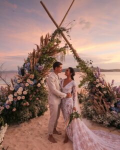 Iza Calzado Instagram - “To have and to hold from this day forward, for better, for worse, for richer, for poorer, in sickness and in health, to love and to cherish, till death do us part..” These words have a deeper meaning the longer a marriage lasts. One never truly understands until one is put to the test. Glad we made it through. Grateful to be on this crazy beautiful ride with you. 🫶🏽 P.S. Can’t imagine a better sperm donor for Deia. Thank you for your genes! 🤟🏾