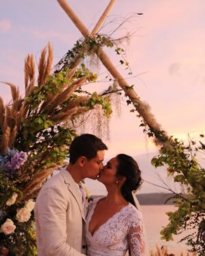 Iza Calzado Instagram - “To have and to hold from this day forward, for better, for worse, for richer, for poorer, in sickness and in health, to love and to cherish, till death do us part..”

These words have a deeper meaning the longer a marriage lasts. One never truly understands until one is put to the test. Glad we made it through. Grateful to be on this crazy beautiful ride with you. 🫶🏽

P.S. Can’t imagine a better sperm donor for Deia. Thank you for your genes! 🤟🏾