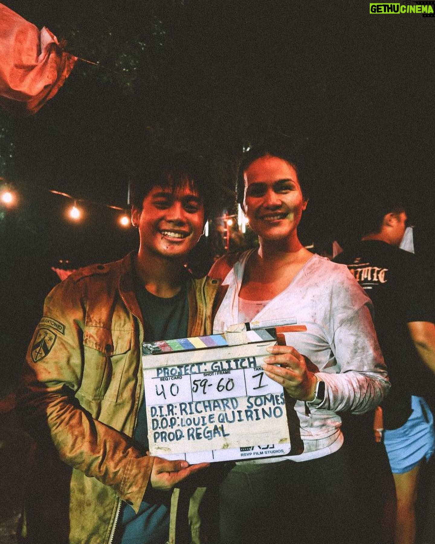 Iza Calzado Instagram - GLITCH — Shake, Rattle and Roll Extreme ❤️🔥 Our film is out today in 195 theaters nationwide! Shot this 7 months after giving birth and it’s the first time I get to be a mother both in reel and real life. Iba pala talaga ang hugot pag nanay ka na! ❤️ Grateful to the team behind it, especially our producer @regalfilms50 @roselle_monteverde director @richardsomes writers @noringai @anton_santamaria and my co actors @ddonnacariaga @miggscuaderno @itsangelguardian and @imbebep ❤️ Hope you get to watch SRR and enjoy it as much as we enjoyed creating the film for you guys! 🍿 📸 @miggscuaderno
