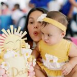Iza Calzado Instagram - It’s been an amazing first year with our little girl. Ben and I couldn’t be happier or more grateful for the biggest blessing God decided to grant us. As we look back on Deia’s first year, we can’t help but feel so lucky to be able to experience becoming parents who get to watch their baby learn and grow each day. We knew we had to give back, if only to be able to share at least an ounce of the love we feel in our hearts. So on this day, we gave back to the girls of Buklod Kalinga at Mano Amiga Academy— singing songs, sharing dances, and eating to our hearts content. A happy day like this was made possible through the combined efforts of Paby’s Creative Events, Cocoon Studios, edamama, Aveeno, Sunnies, Belo Baby, Ecoboom, Crepe Glazik, and McDonalds, Ninang Lynn and Teacher Dayleen of Mano Amiga Academy, Izadoration, Mimi, and Aya, all of whom put such big smiles on the girls faces, and @divinemlee with @raisinglittleph for Deia’s dress. 👗☀️ Thank you for joining us in celebrating Deia’s first year. There will be more to come and more things to be grateful for, but for now, we thank the Lord that we can share this big love beyond our little family. Deia’s Dress: @raisinglittleph Planning: @pabyscreatesevents Backdrop: @flourishandfrills Activity: @craftcornermanila Photographer: @cocoonstudioph Food: @crepeglazik @mcdoph Cakes and cupcakes: @cupcakelabph