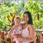 Iza Calzado Instagram - Several years ago, Ben proposed to me in this lovely place in front of friends and family. Now, as our family grows, we get to explore and experience @sonyasgarden through the lens of our darling Deia. Grateful to Tita Sonya and everyone there for nourishing us. We feel so blessed by your love. 🌺🐝🥗🌼💖