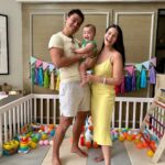 Iza Calzado Instagram - It’s been a blissful 10 months with our bundle of joy, Deia Amihan! 🌻💝 Mahal na mahal ka namin, anak! 💘