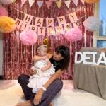 Iza Calzado Instagram – Moments from Deia’s first birthday celebration at home! 👶🏻🎂