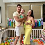 Iza Calzado Instagram - It’s been a blissful 10 months with our bundle of joy, Deia Amihan! 🌻💝 Mahal na mahal ka namin, anak! 💘