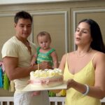 Iza Calzado Instagram - It’s been a blissful 10 months with our bundle of joy, Deia Amihan! 🌻💝 Mahal na mahal ka namin, anak! 💘