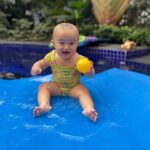 Iza Calzado Instagram - A few highlights from Deia’s 9th month on Earth! 🫶🏽