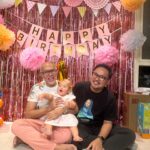 Iza Calzado Instagram – Moments from Deia’s first birthday celebration at home! 👶🏻🎂